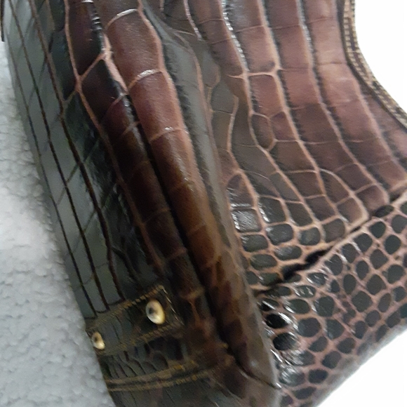 Dooney and Bourke Hobo Croc Print Purse - Picture 11 of 16